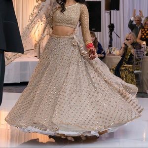 Gorgeous grey lehenga